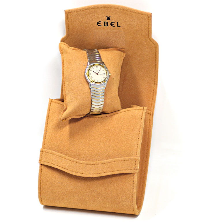 Foto 6 - Ebel Classic Wave Damen-Armbanduhr mit Datum Stahl-Gold, U2230